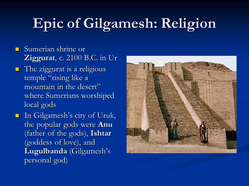 The meaning of love and life in the story from gilgamesh and genesis